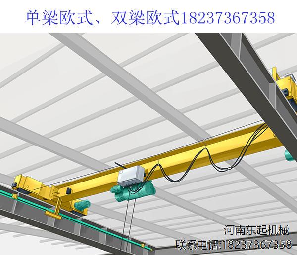 湖南邵陽起重機廠家 介紹電動單梁起重機製動器探討